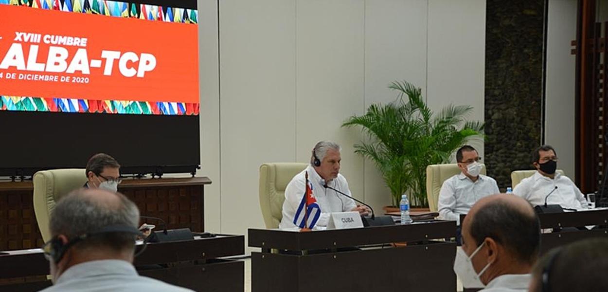 Cuba e Venezuela anunciam a "vacina da Alba" (Foto: Alba) Cuba e Venezuela anunciam a "vacina da Alba"
