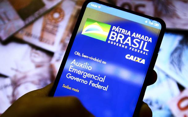 Aplicativo auxílio emergencial do Governo Federal. (Foto: Marcelo Camargo/Agencia Brasil) Aplicativo auxílio emergencial do Governo Federal.