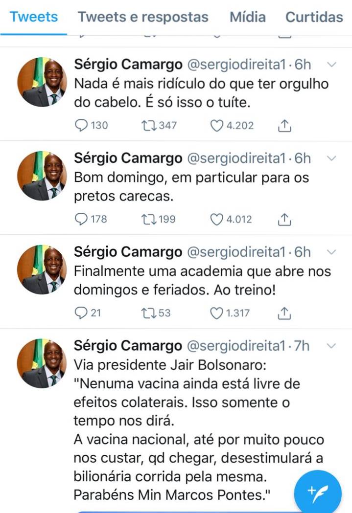 Tuite Sergio Camargo
