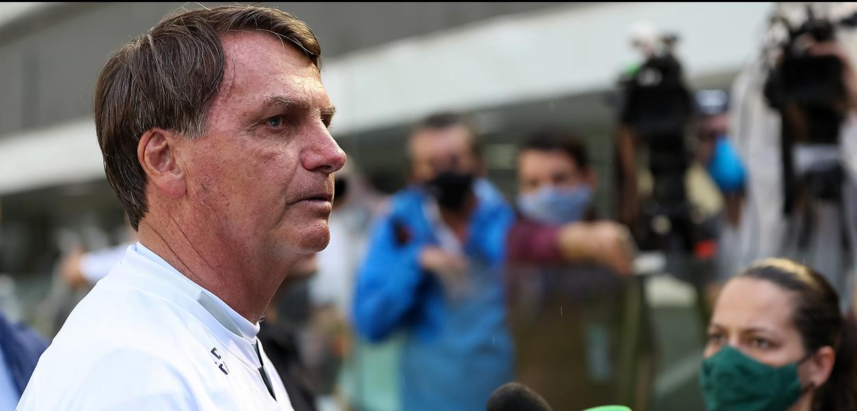 Presidente da República, Jair Bolsonaro conversa com a imprensa. 28/12/2020 (Foto: Marcos Corrêa/PR) Presidente da República, Jair Bolsonaro conversa com a imprensa. 28/12/2020
