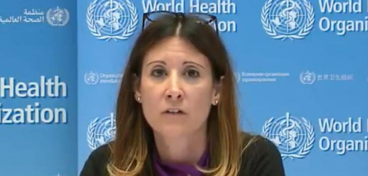Maria Van Kerkhove (Foto: OMS/Reprodução) Maria Van Kerkhove
