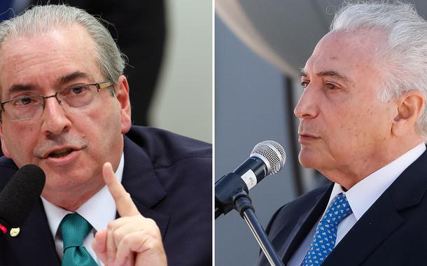 Eduardo Cunha e Michel Temer (Foto: Lula Marques/Agência PT | Alan Santos/PR) Eduardo Cunha e Michel Temer