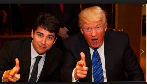 Paulo Figuereido Neto e Donald Trump (Foto: Reprodução) Paulo Figuereido Neto e Donald Trump