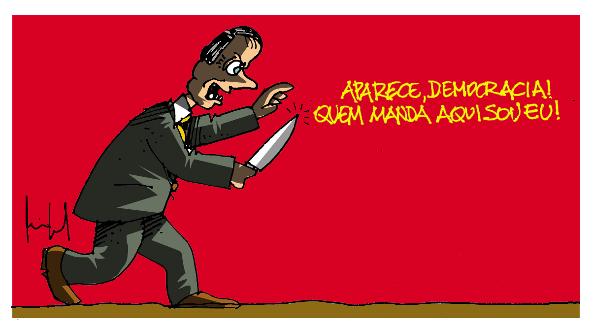 Ilus Democracia (Foto: Miguel Paiva) Ilus Democracia