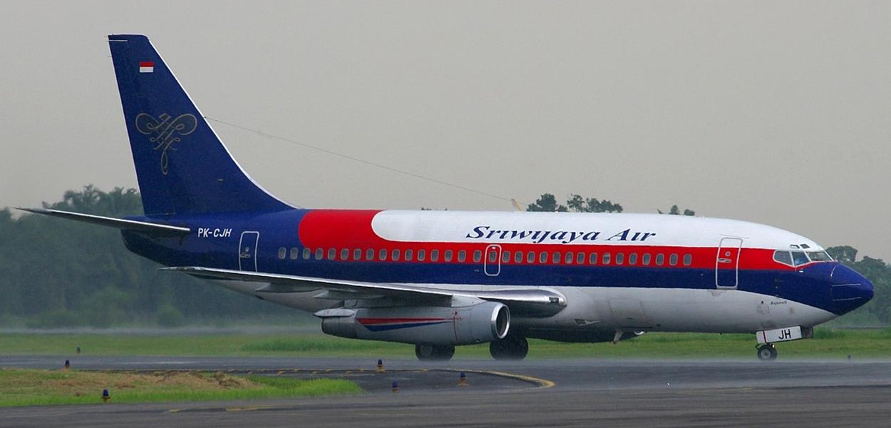 Avião da Sriwijaya Air (Foto: M Radzi Desa/CC) Avião da Sriwijaya Air