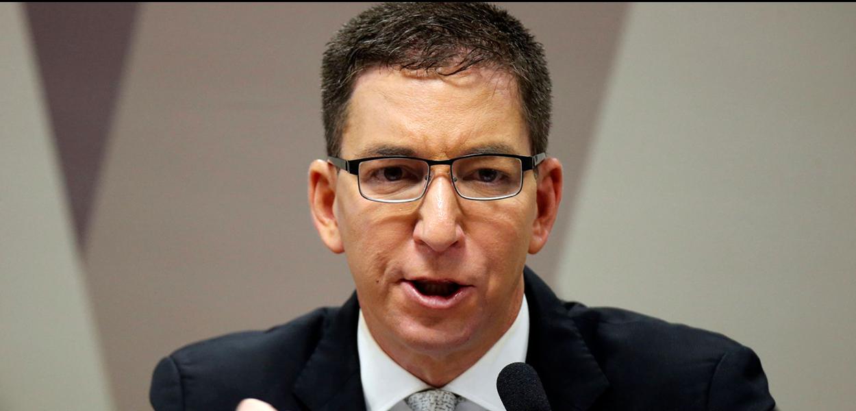 Author and journalist Glenn Greenwald speaks during a meeting at Commission of Constitution and Justice in the Brazilian Federal Senate in Brasilia, Brazil July 11, 2019. REUTERS/Adriano Machado (Foto: ADRIANO MACHADO/REUTERS) Author and journalist Glenn Greenwald speaks during a meeting at Commission of Constitution and Justice in the Brazilian Federal Senate in Brasilia, Brazil July 11, 2019. REUTERS/Adriano Machado