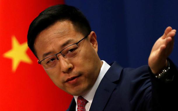 Zhao Lijian, porta-voz do Ministério das Relações Exteriores da China (Foto: Reuters) Zhao Lijian, porta-voz do Ministério das Relações Exteriores da China