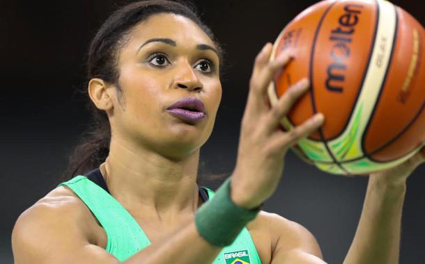 Iziane Castro Marques, atleta de basquete (Foto: Divulgação/COB) Iziane Castro Marques, atleta de basquete