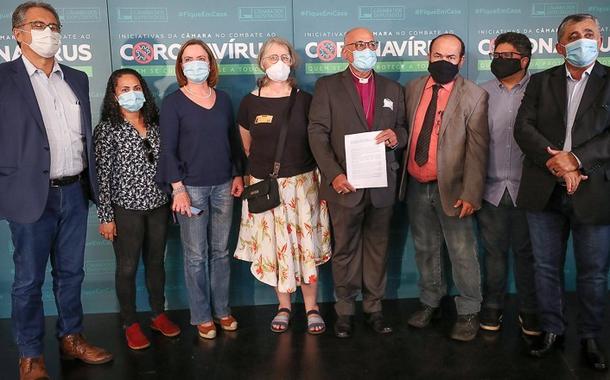 O pedido de impeachment é a primeira movimentação coordenada de líderes religiosos contra Bolsonaro (Foto: Lula Marques) O pedido de impeachment é a primeira movimentação coordenada de líderes religiosos contra Bolsonaro