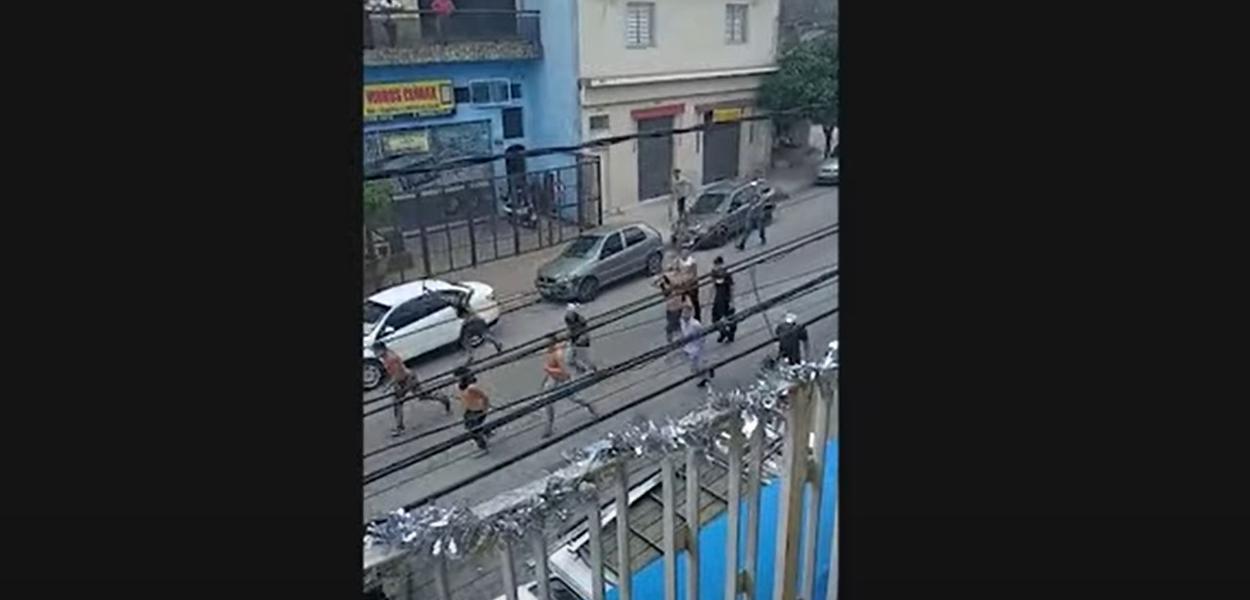 Torcedor do Corinthians morre após ser baleado por palmeirense (Foto: Reprodução (Youtube/Uol)) Torcedor do Corinthians morre após ser baleado por palmeirense