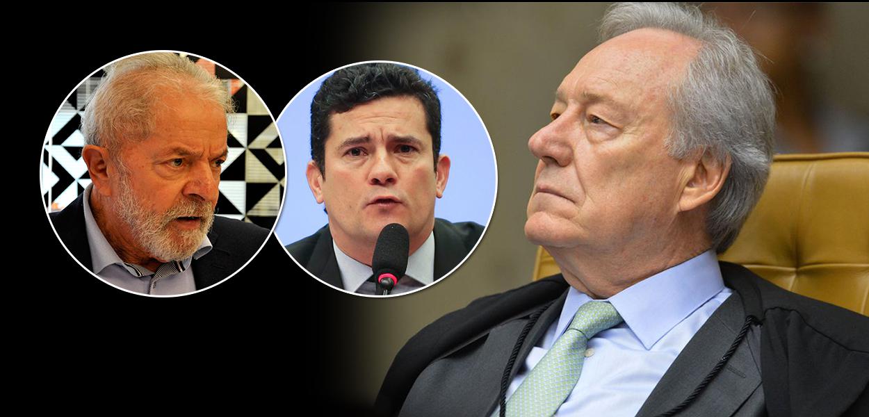 Sérgio Moro, ex-presidente Lula e o STF (Foto: Felipe L. Gonçalves/Brasil247 | ABr | STF) Sérgio Moro, ex-presidente Lula e o STF