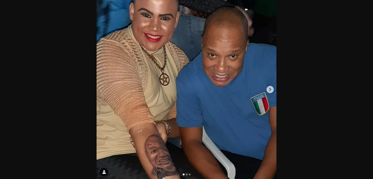 MC Maylon e Anderson, do Molejo (Foto: Reprodução) MC Maylon e Anderson, do Molejo