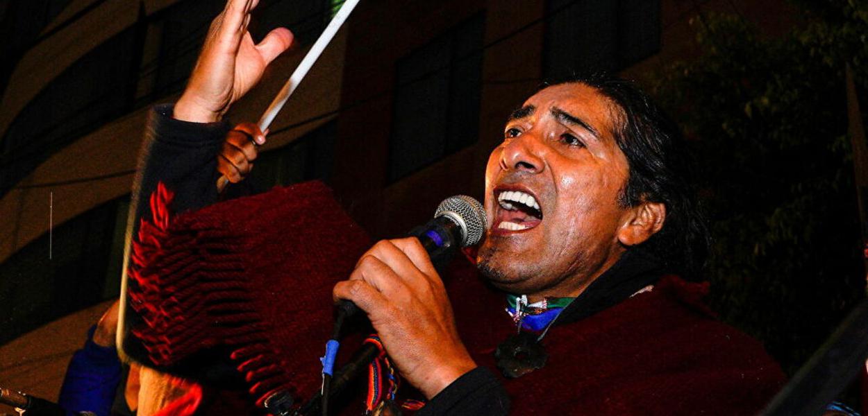 Yaku Pérez (Foto: Sputnik) Yaku Pérez