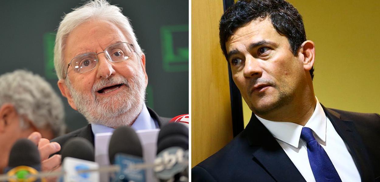 Ivan Valente e Sérgio Moro (Foto: Agência Brasil) Ivan Valente e Sérgio Moro