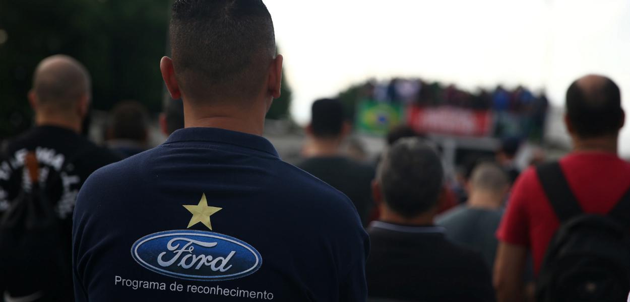 Trabalhadores serão demitidos da Ford (Foto: Amanda Perobelli/Reuters) Trabalhadores serão demitidos da Ford