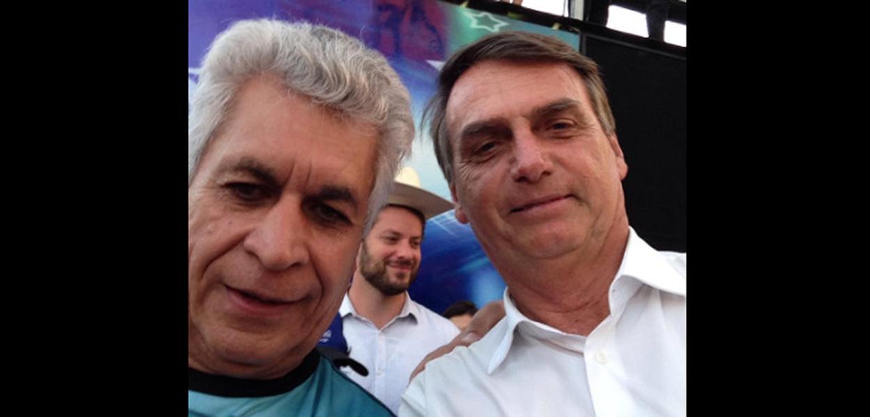 Publicitário Genival José da Silva e Jair Bolsonaro (Foto: Facebook) Publicitário Genival José da Silva e Jair Bolsonaro