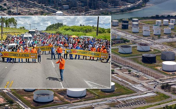 Petroleiros farão greve contra entreguismo de Jair Bolsonaro (Foto: Sindpetro/BA | Saulo Cruz/MME) Petroleiros farão greve contra entreguismo de Jair Bolsonaro