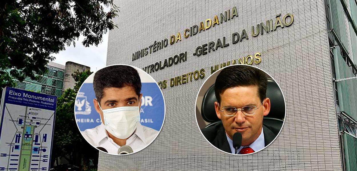 ACM Neto e o deputado João Roma (Foto: Secom | ABr) ACM Neto e o deputado João Roma