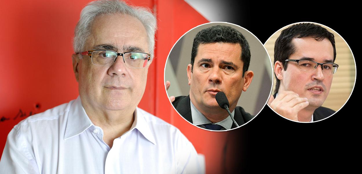 Luis Nassif, Moro e Dallagnol (Foto: Felipe L. Gonçalves/Brasil247 | ABr) Luis Nassif, Moro e Dallagnol
