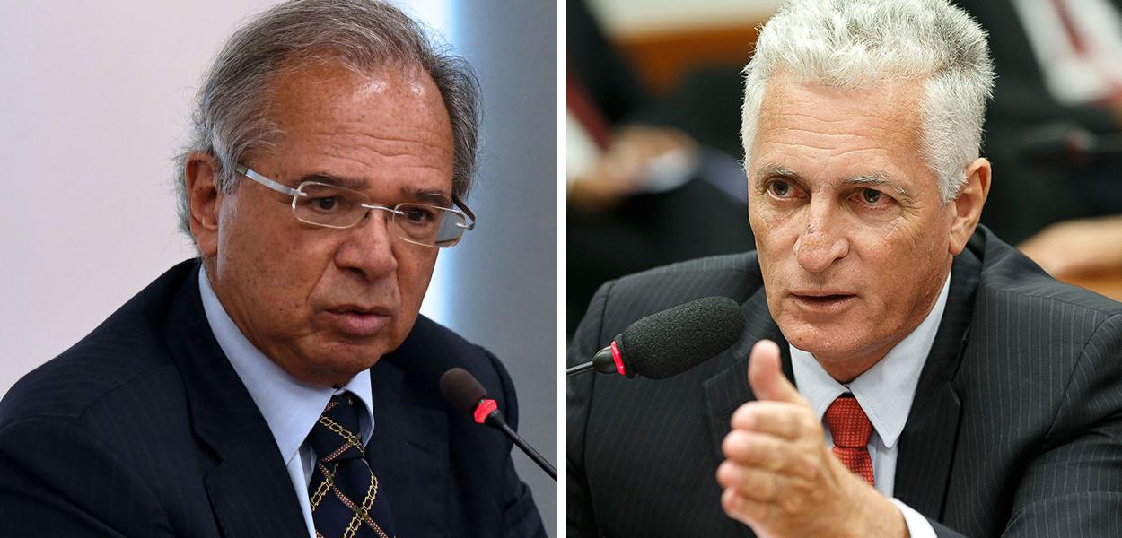 Paulo Guedes e Rogério Correia (Foto: ABr) Paulo Guedes e Rogério Correia