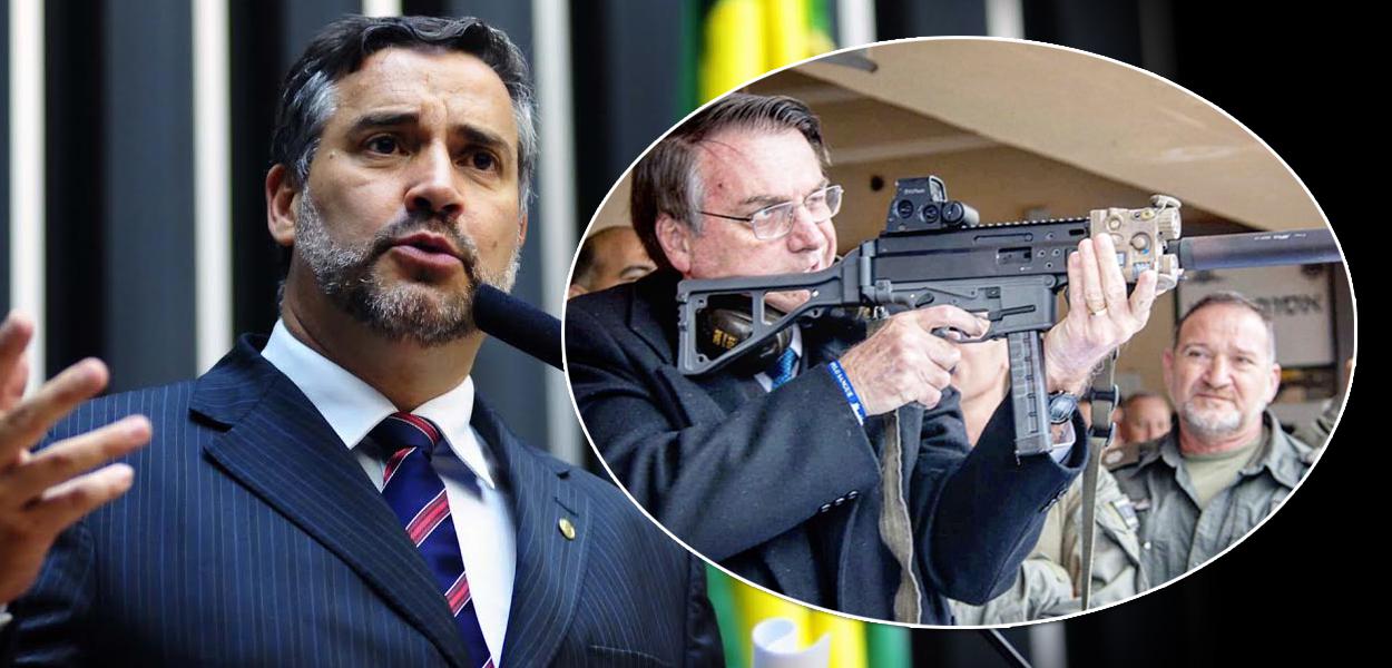 Paulo Pimenta e Jair Bolsonaro (Foto: ABr | Reprodução/Instagram) Paulo Pimenta e Jair Bolsonaro