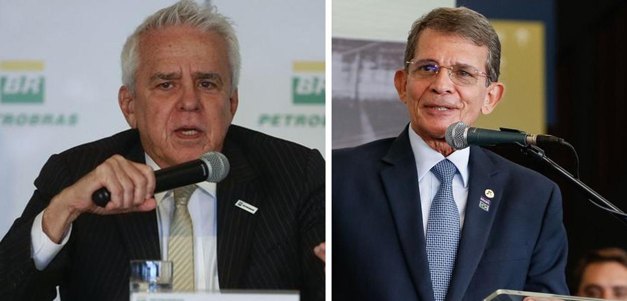 Roberto Castello Branco e Joaquim Silva e Luna (Foto: Divulgação) Roberto Castello Branco e Joaquim Silva e Luna