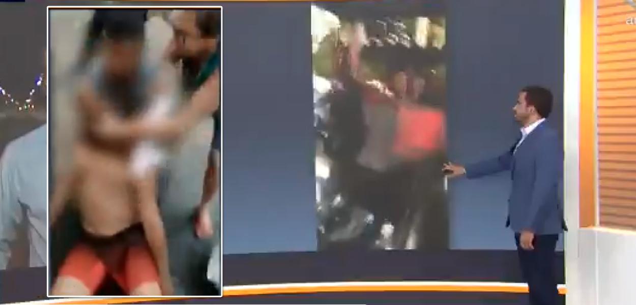PM dá tiros à queima-roupa ajudante de pedreiro no interior de SP (Foto: Reprodução) PM dá tiros à queima-roupa ajudante de pedreiro no interior de SP