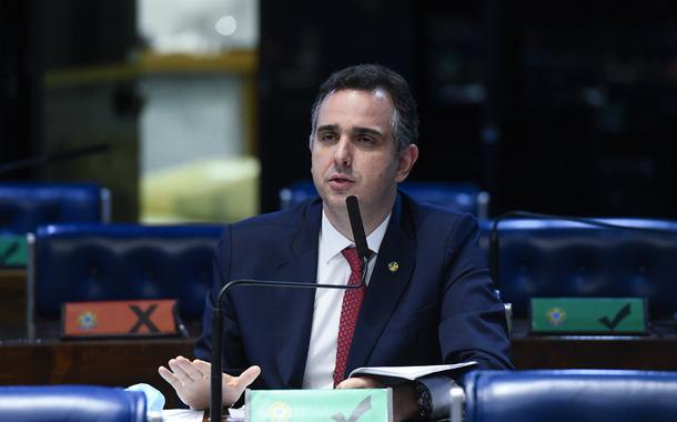 Rodrigo Pacheco, presidente do Senado (Foto: Marcos Oliveira - Agência Senado) Rodrigo Pacheco, presidente do Senado