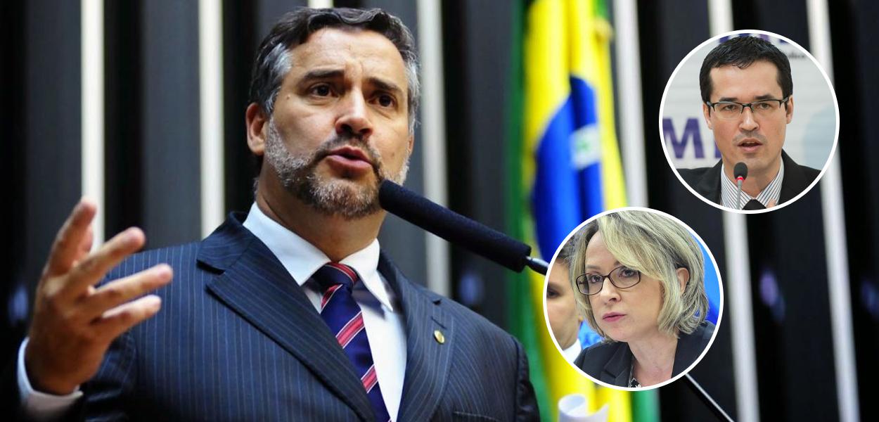 Paulo Pimenta, Erika Marena e Deltan Dallagnol (Foto: Divulgação) Paulo Pimenta, Erika Marena e Deltan Dallagnol