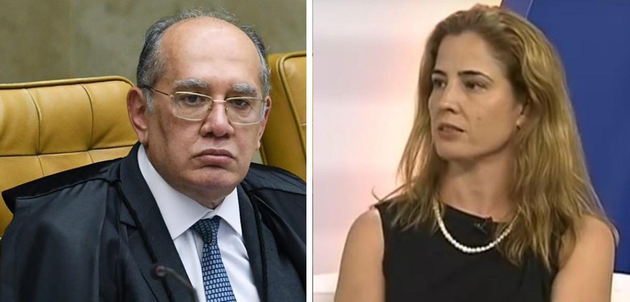 Gilmar Mendes e Gabriela Hardt (Foto: STF/Reprodução) Gilmar Mendes e Gabriela Hardt