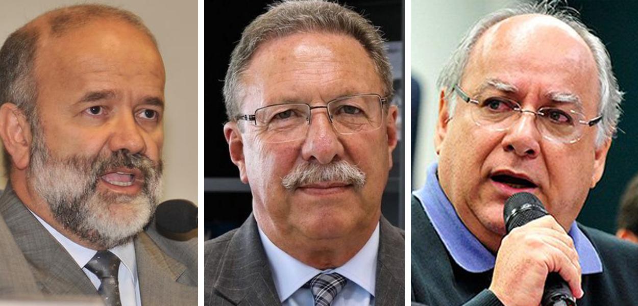 João Vaccari Neto, Luiz Antônio Bonat e Renato Duque