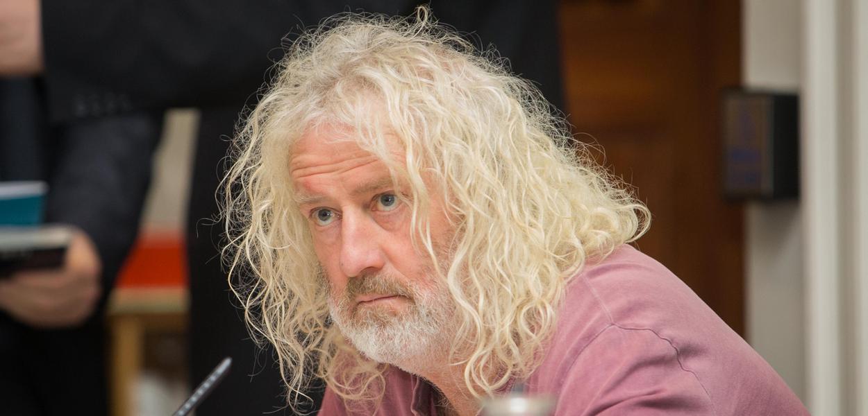 Eurodeputado irlandês Mick Wallace (Foto: Gareth Chaney Collins) Eurodeputado irlandês Mick Wallace