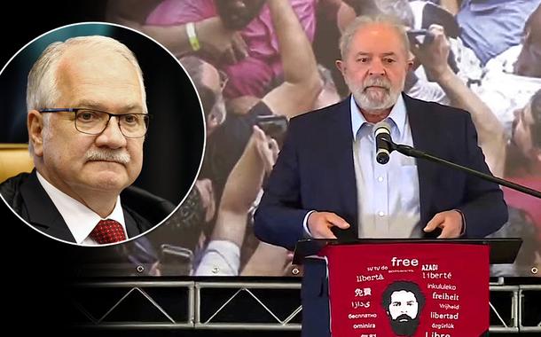 Lula e Edson Fachin Lula e Edson Fachin