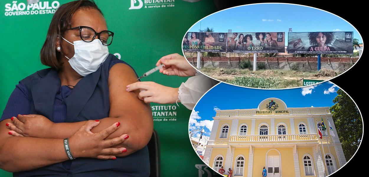Unegro denuncia racismo em publicidade de prefeitura na Bahia (Foto: Divulgação) Unegro denuncia racismo em publicidade de prefeitura na Bahia