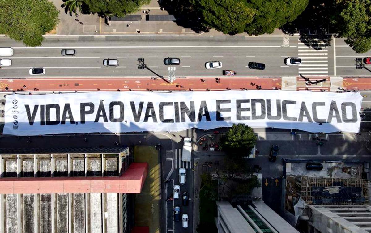 Vida pão vacina educação avenida paulista