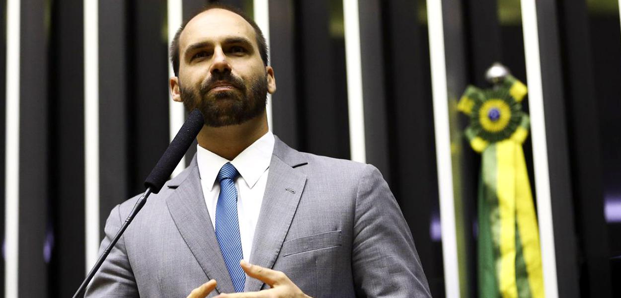 Eduardo Bolsonaro (Foto: Marcelo Camargo/Agência Brasil) Eduardo Bolsonaro