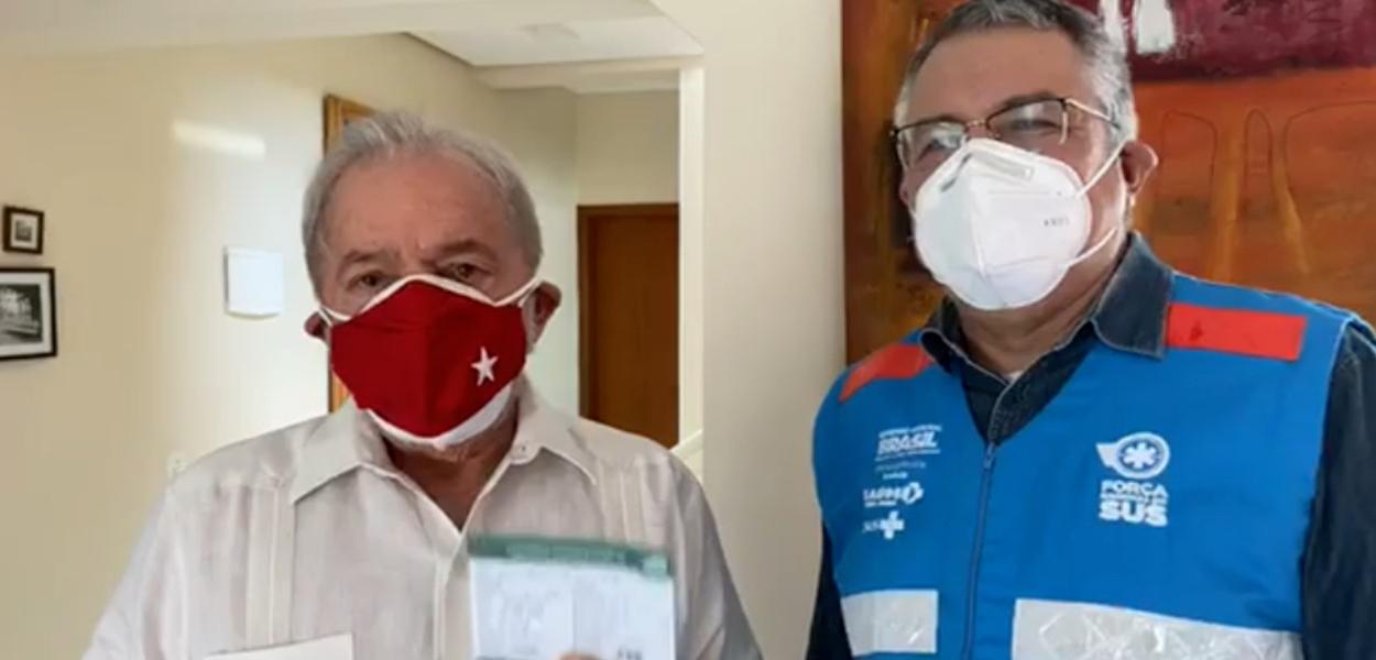 Lula e Alexandre Padilha (Foto: Reprodução/Facebook) www.brasil247.com - Lula e Alexandre Padilha
