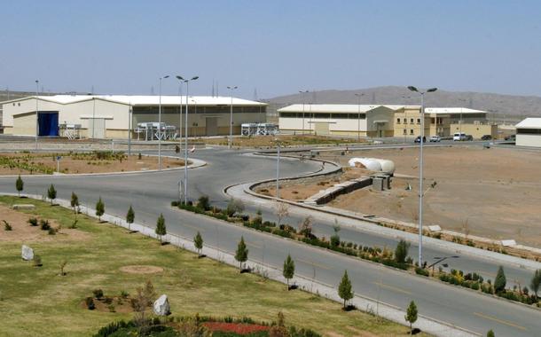 Usina nuclear de Natanz, que foi atacada por Israel (Foto: Reuters) Usina nuclear de Natanz, que foi atacada por Israel