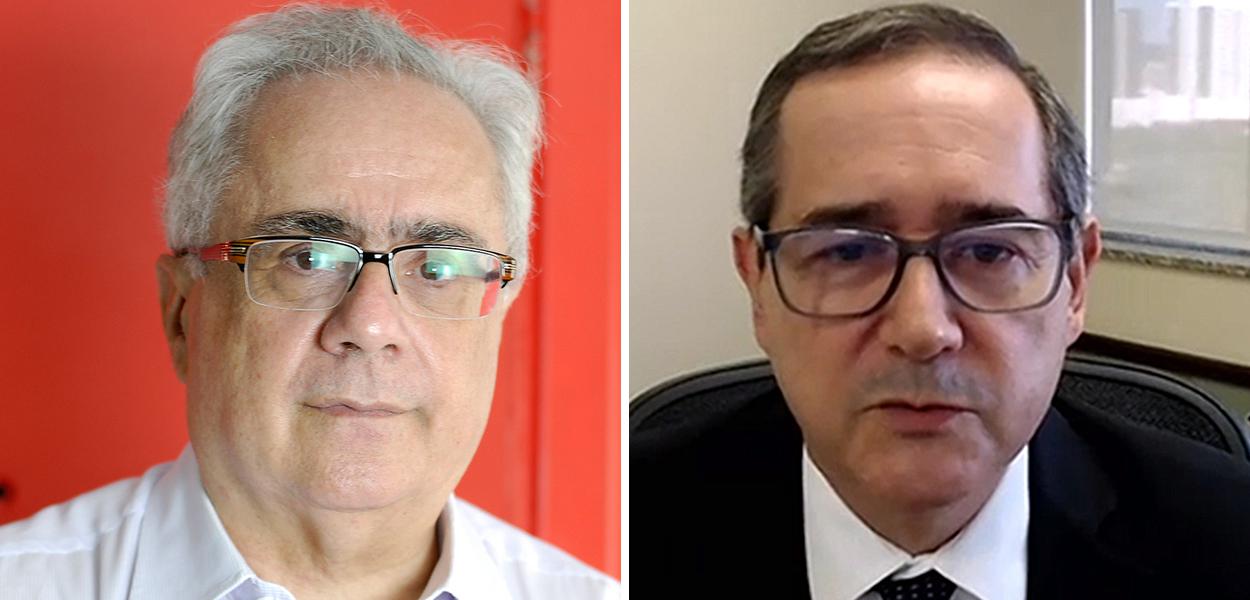 Jornalista Luis Nassif e o presidente eleito do TRF4, Ricardo Teixeira do Vale Pereira (Foto: Felipe L. Gonçalves/Brasil 247 | Reprodução) Jornalista Luis Nassif e o presidente eleito do TRF4, Ricardo Teixeira do Vale Pereira