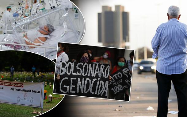 Jair Bolsonaro nega ter amenizado a pandemia (Foto: ABr) Jair Bolsonaro nega ter amenizado a pandemia
