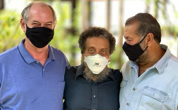 Ciro Gomes, João Santana e Carlos Lupi (Foto: Reprodução) Ciro Gomes, João Santana e Carlos Lupi