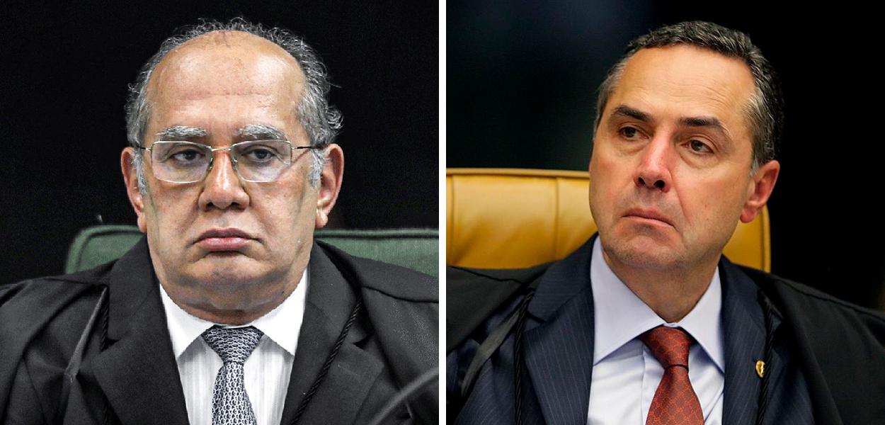 Gilmar Mendes e Luís Roberto Barroso (Foto: Divulgação) Gilmar Mendes e Luís Roberto Barroso