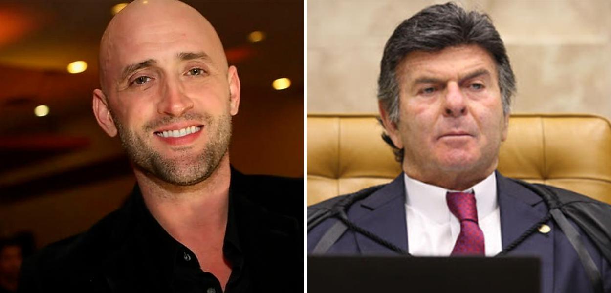 Paulo Gustavo e Luiz Fux (Foto: Divulgação) Paulo Gustavo e Luiz Fux
