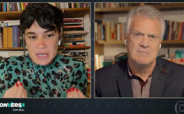 Luana Carvalho disse que a Globo cortou trecho de sua entrevista em que ela pede tratamento justo ao ex-presidente Lula (Foto: Reprodução) Luana Carvalho disse que a Globo cortou trecho de sua entrevista em que ela pede tratamento justo ao ex-presidente Lula