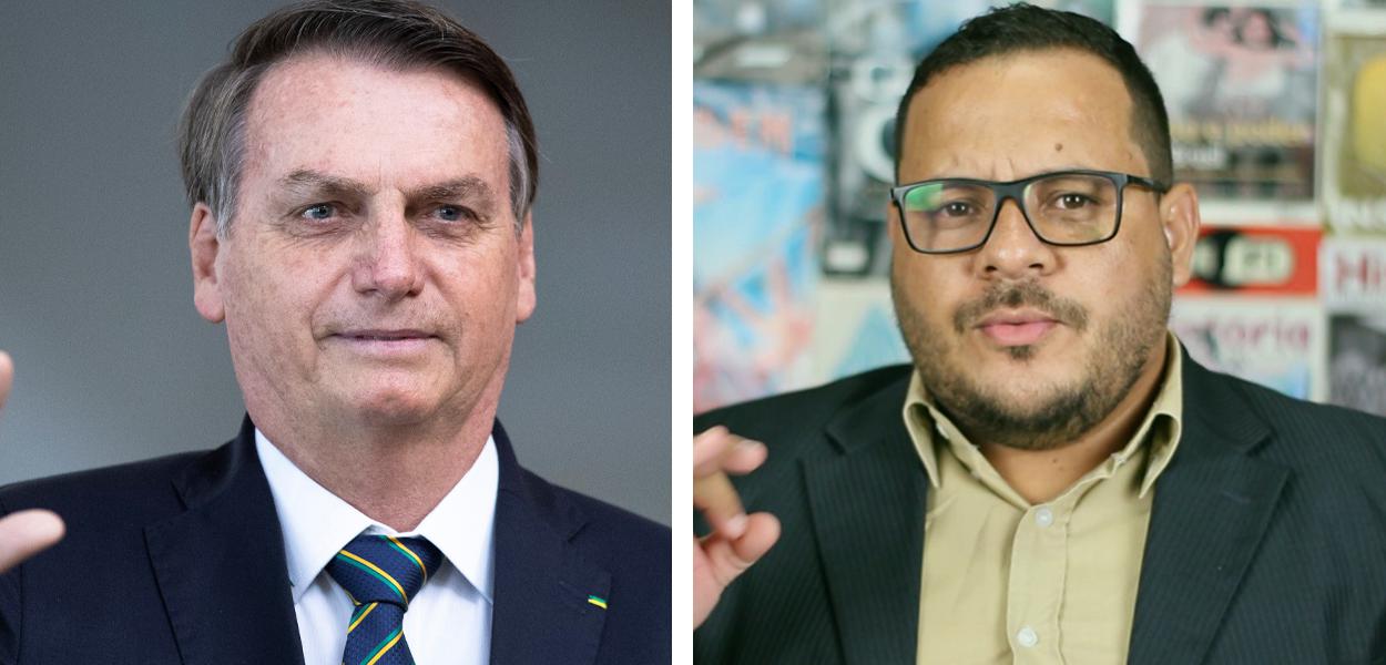 Jair Bolsonaro e Carlito Neto