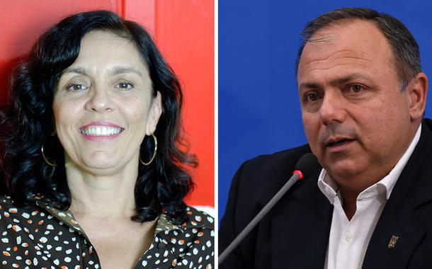 Cynara Menezes e Eduardo Pazuello (Foto: Felipe L. Gonçalves/Brasil247 | ABr) Cynara Menezes e Eduardo Pazuello