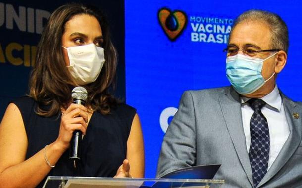 Luana Araújo e Marcelo Queiroga (Foto: Marcello Casal Jr/Agência Brasil) Luana Araújo e Marcelo Queiroga