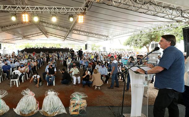 Bolsonaro em Campo Grande/MS (Foto: Marcos Corrêa/PR) Bolsonaro em Campo Grande/MS