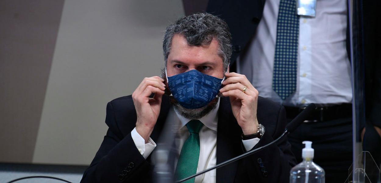 Ernesto Araújo (Foto: Edilson Rodrigues/Agência Senado) Ernesto Araújo