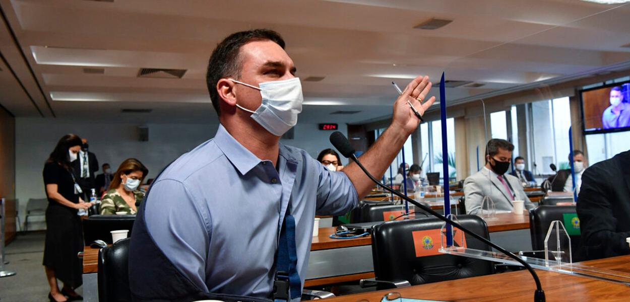 Flávio Bolsonaro (Foto: Leopoldo Silva/Agência Senado) Flávio Bolsonaro